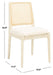 Reinhardt Rattan Dining Chair White - Cool Stuff & Accessories