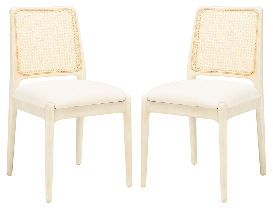 Reinhardt Rattan Dining Chair White - Cool Stuff & Accessories
