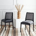 Reinhardt Rattan Dining Chair Black/ Grey - Cool Stuff & Accessories