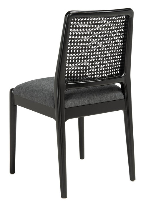 Reinhardt Rattan Dining Chair Black/ Grey - Cool Stuff & Accessories