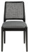 Reinhardt Rattan Dining Chair Black/ Grey - Cool Stuff & Accessories
