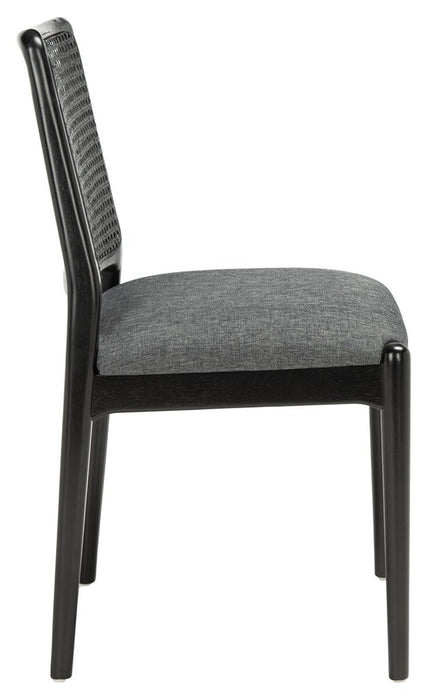 Reinhardt Rattan Dining Chair Black/ Grey - Cool Stuff & Accessories