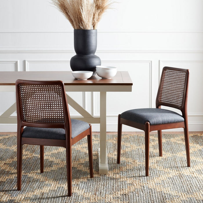 Reinhardt Rattan Dining Chair Brown/Grey - Cool Stuff & Accessories