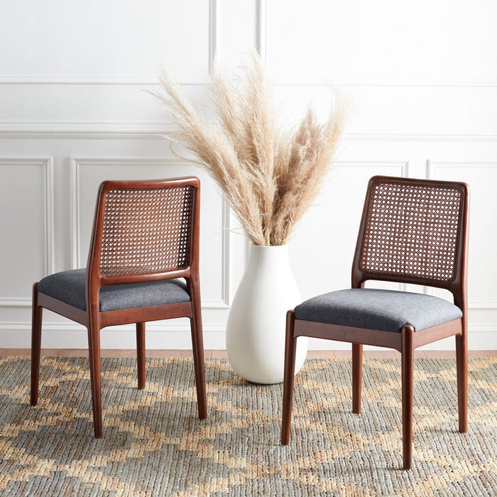 Reinhardt Rattan Dining Chair Brown/Grey - Cool Stuff & Accessories