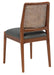Reinhardt Rattan Dining Chair Brown/Grey - Cool Stuff & Accessories