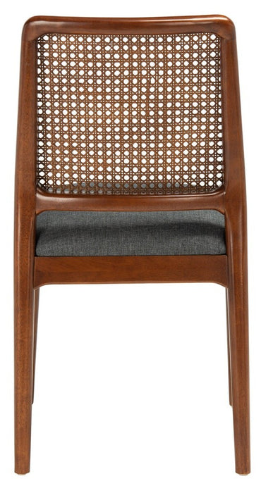 Reinhardt Rattan Dining Chair Brown/Grey - Cool Stuff & Accessories