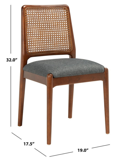 Reinhardt Rattan Dining Chair Brown/Grey - Cool Stuff & Accessories