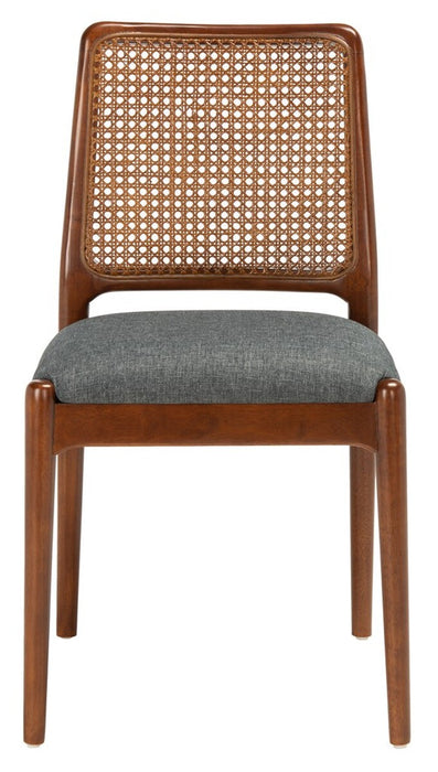 Reinhardt Rattan Dining Chair Brown/Grey - Cool Stuff & Accessories