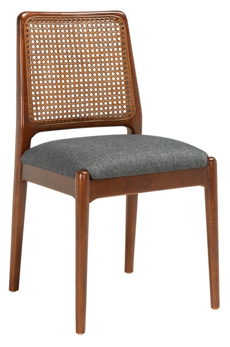 Reinhardt Rattan Dining Chair Brown/Grey - Cool Stuff & Accessories