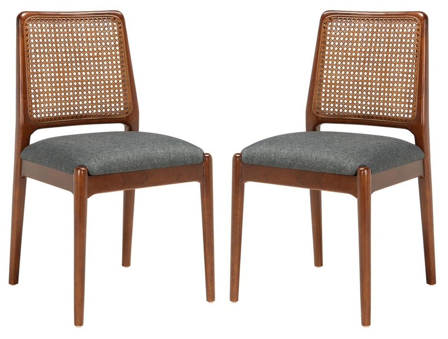 Reinhardt Rattan Dining Chair Brown/Grey - Cool Stuff & Accessories