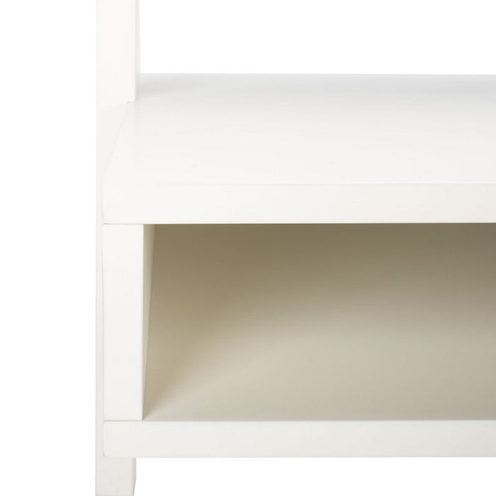 Kamy 2 Shelf Leaning Desk/ White - Cool Stuff & Accessories