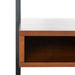 Kamy 2 Shelf Leaning Desk/ Honey Brown - Cool Stuff & Accessories