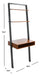Kamy 2 Shelf Leaning Desk/ Honey Brown - Cool Stuff & Accessories