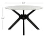Nicolai Round Dining Table/Grey - Cool Stuff & Accessories