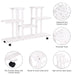 4-Tier Wood Casters Rolling Shelf Plant Stand - Cool Stuff & Accessories