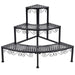 3-Tier Corner Metal Flower Ladder Plant Stand - Cool Stuff & Accessories