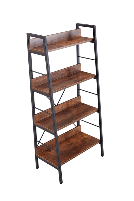 4 Layer Display Bookshelf/ Brown