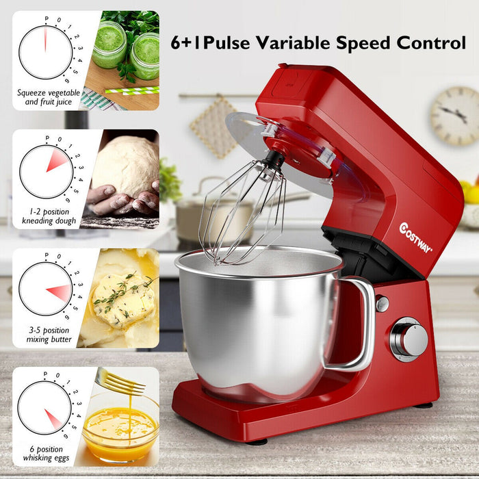 3 in 1 Multi functional Food Stand Mixer/ Red