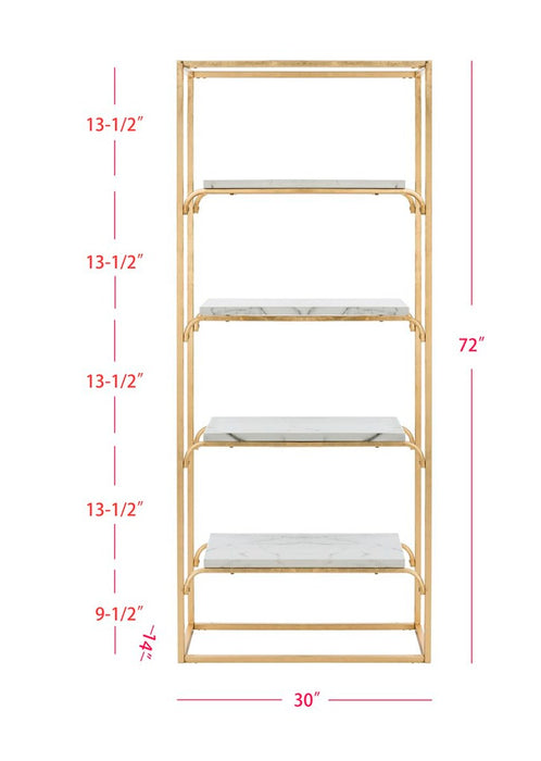 Fiora 4 Tier Etagere - Cool Stuff & Accessories