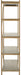 Rigby 5 Tier Etagere/Rustic Oak - Cool Stuff & Accessories