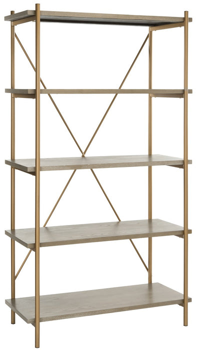 Rigby 5 Tier Etagere/Rustic Oak - Cool Stuff & Accessories