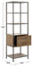 Jola 5 Shelf 1 Drawer Etagere - Cool Stuff & Accessories
