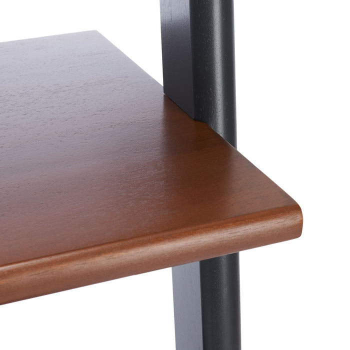 Allaire 5 Tier Leaning Etagere/Honey Brown - Cool Stuff & Accessories