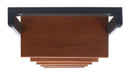 Allaire 5 Tier Leaning Etagere/Honey Brown - Cool Stuff & Accessories