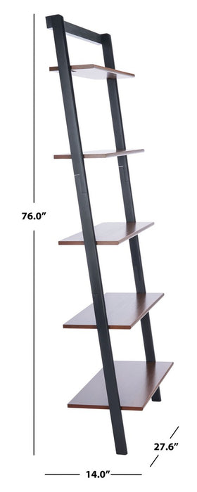 Cullyn 5 Tier Leaning Etagere/Honey Brown - Cool Stuff & Accessories