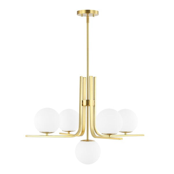 LENORE CHANDELIER/ Brass