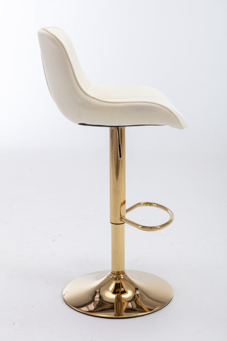 Bar Stool Set of 2/ Ivory