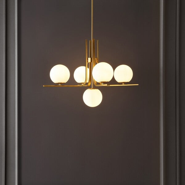 LENORE CHANDELIER/ Brass