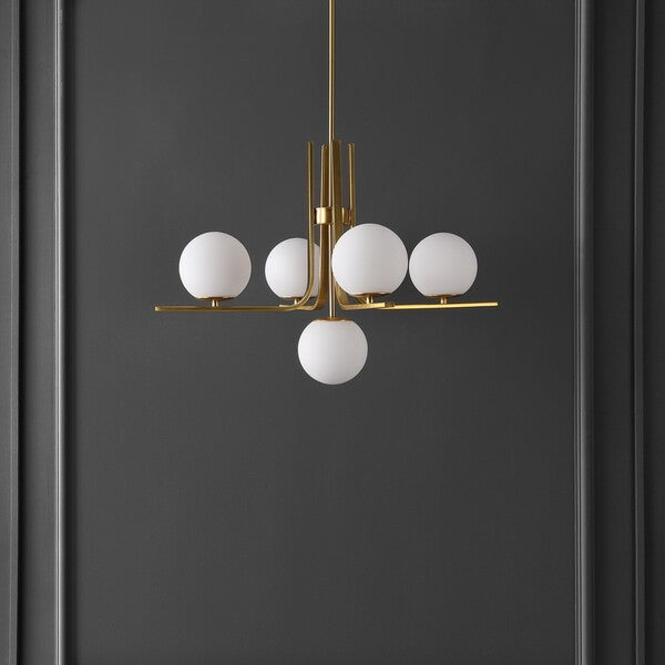 LENORE CHANDELIER/ Brass