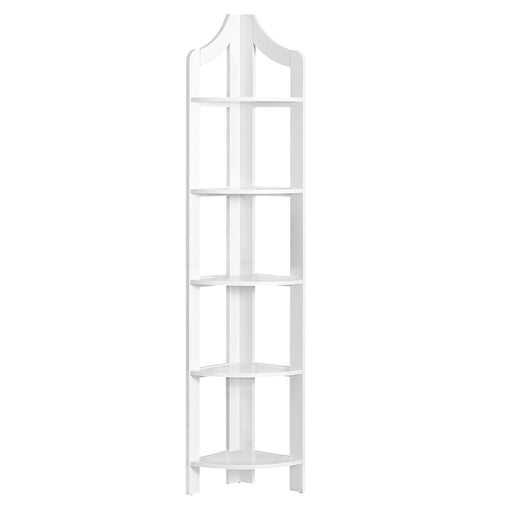 Corner White Bookshelf - Cool Stuff & Accessories