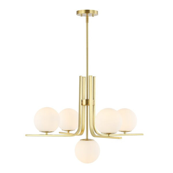 LENORE CHANDELIER/ Brass