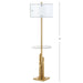 AMBROSIO 61-INCH H FLOOR LAMP SIDE TABLE - Cool Stuff & Accessories
