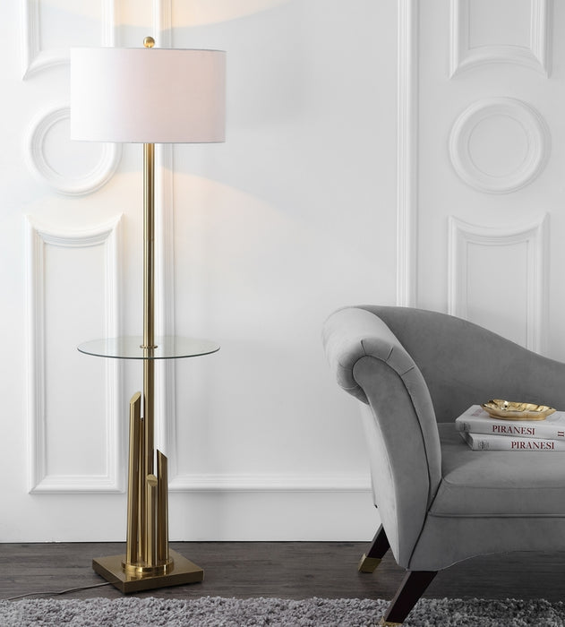 AMBROSIO 61-INCH H FLOOR LAMP SIDE TABLE - Cool Stuff & Accessories