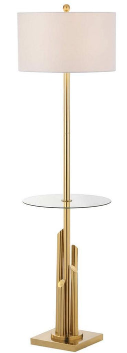 AMBROSIO 61-INCH H FLOOR LAMP SIDE TABLE - Cool Stuff & Accessories