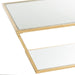 Allene Retro Glass Top Coffee Table - Cool Stuff & Accessories