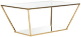 Allene Retro Glass Top Coffee Table - Cool Stuff & Accessories