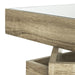 Anwen Geometric Wood Coffee Table - Cool Stuff & Accessories