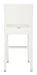 Bethel White Indoor-Outdoor Bar Stool - Cool Stuff & Accessories