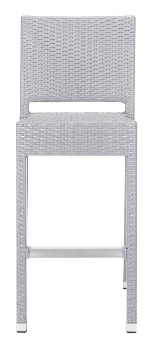 Bethel Grey Indoor-Outdoor Bar Stool - Cool Stuff & Accessories