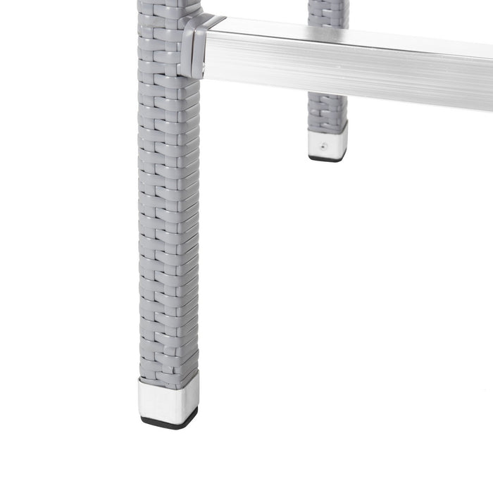 Bethel Grey Indoor-Outdoor Bar Stool - Cool Stuff & Accessories