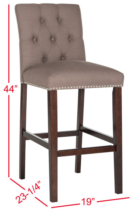 Norah Bar Stool/Dark Taupe - Cool Stuff & Accessories