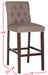 Norah Bar Stool/Dark Taupe - Cool Stuff & Accessories