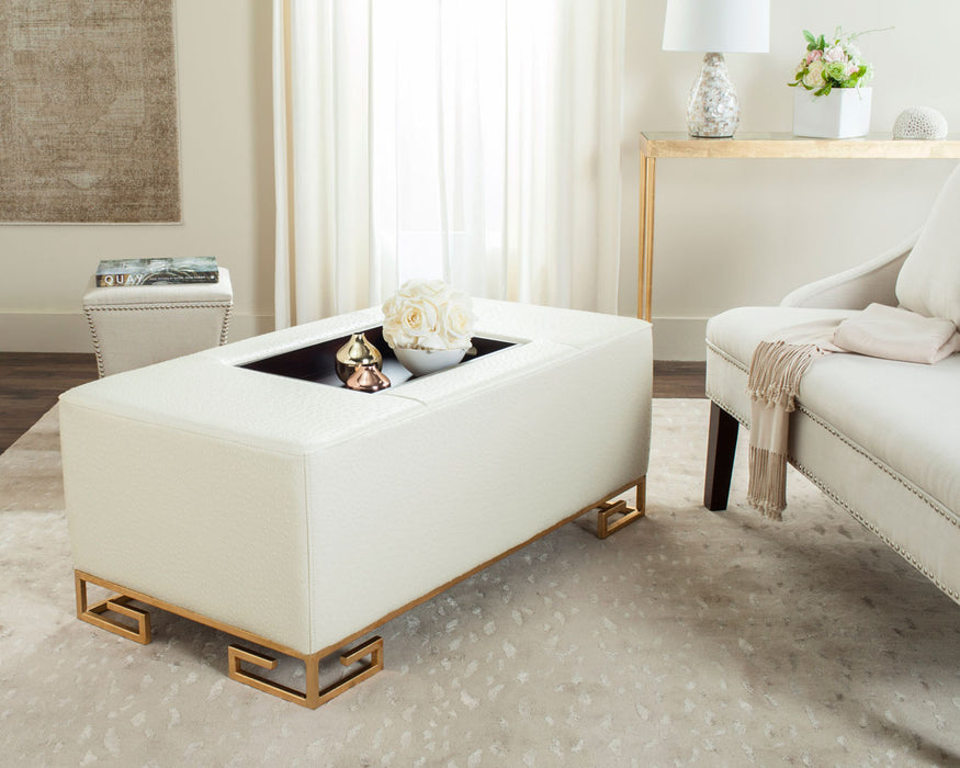 Julian Tray Ottoman/Cream - Cool Stuff & Accessories