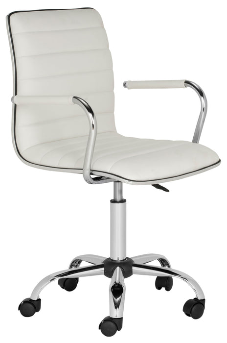 Jonika Swivel Office Chair/White - Cool Stuff & Accessories