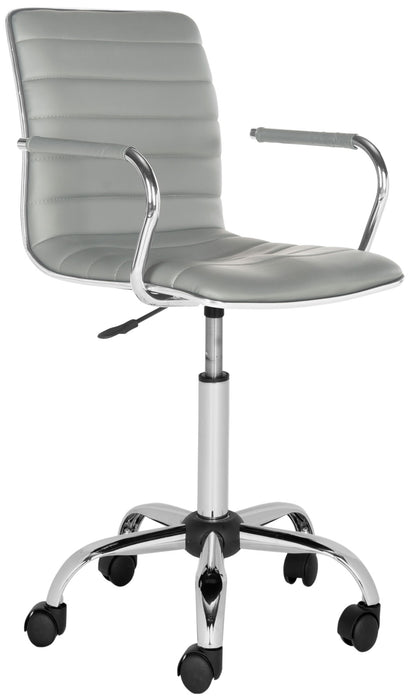 Safavieh Jonika Grey Swivel Desk Chair