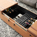 Zoe Coffee Table Storage Trunk With Wine Rack/Cognac - Cool Stuff & Accessories